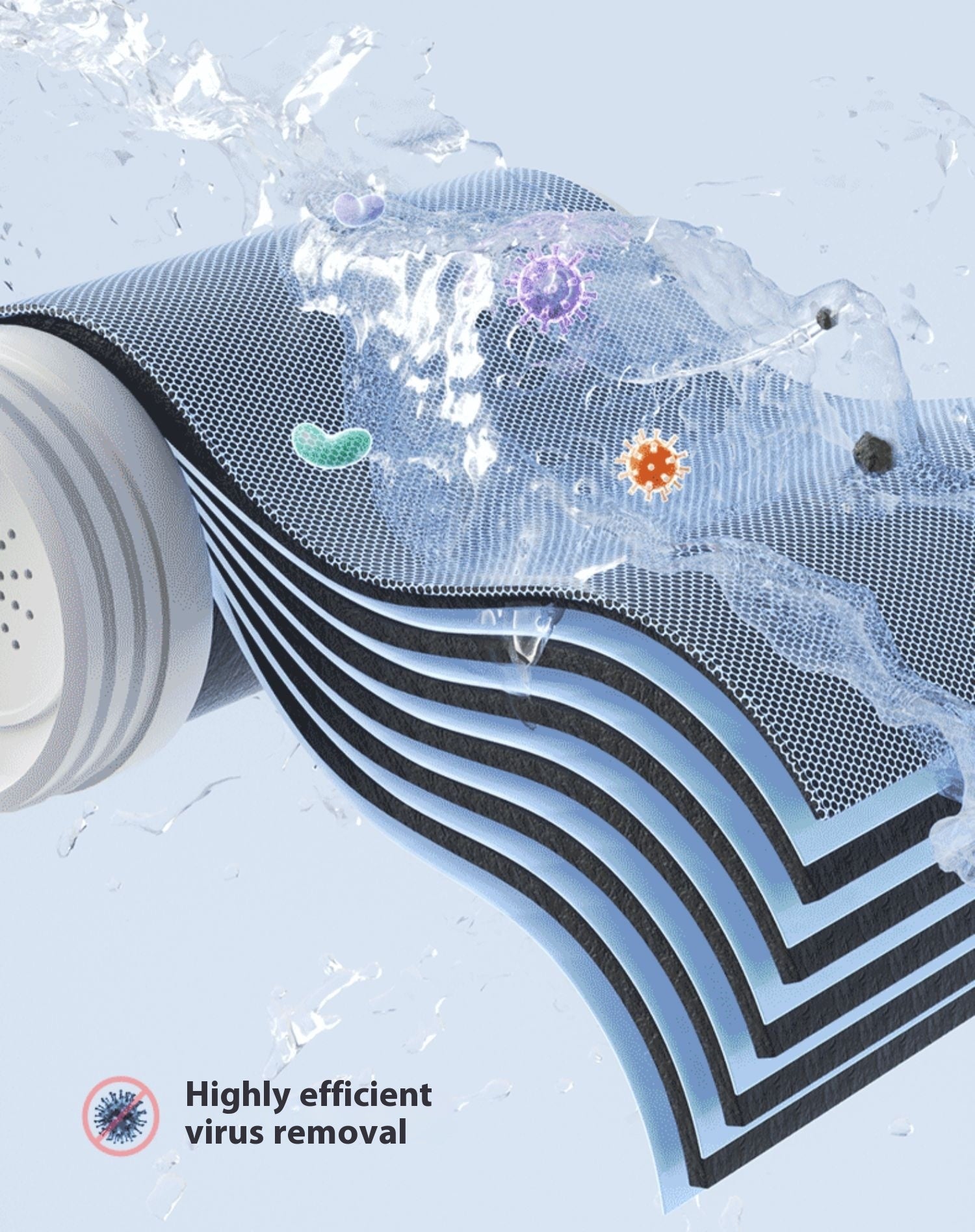 Household Faucet Water Purifier Filter — Direct Drink, Easy Install