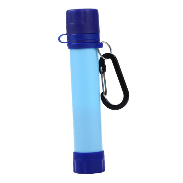 Emergency Water Filter Straw — Portable Survival Purifier for Outdoor & Disaster Use