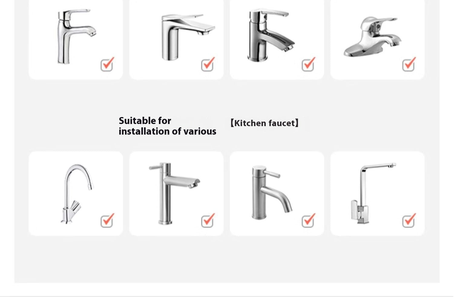 Household Faucet Water Purifier Filter — Direct Drink, Easy Install