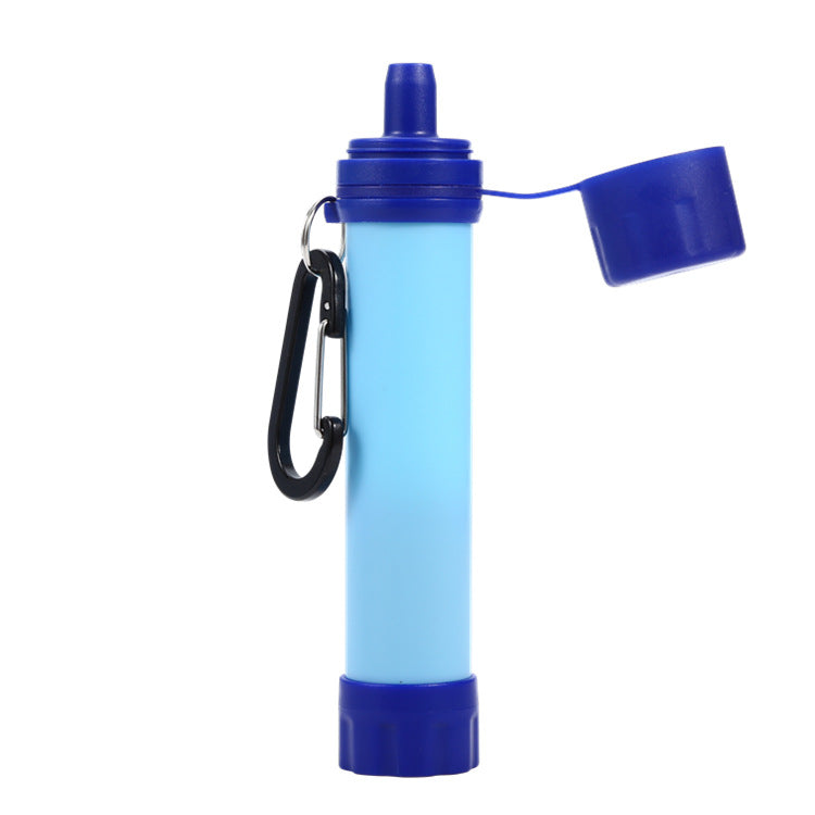 Emergency Water Filter Straw — Portable Survival Purifier for Outdoor & Disaster Use