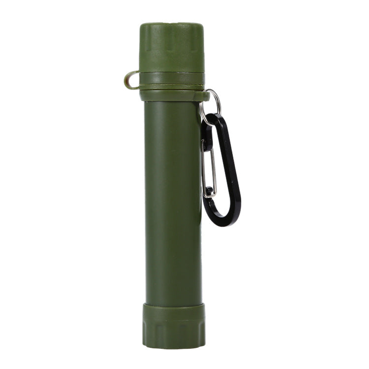 Emergency Water Filter Straw — Portable Survival Purifier for Outdoor & Disaster Use
